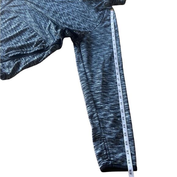 Champion fleece cowl neck pullover black thumb holes size large - Picture 13 of 15